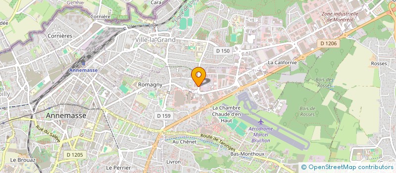 localisation de l'entreprise FL 500 ANNEMASSE  ANNEMASSE