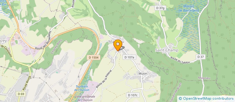 localisation de l'entreprise FL 500 BELLEY à BELLEY