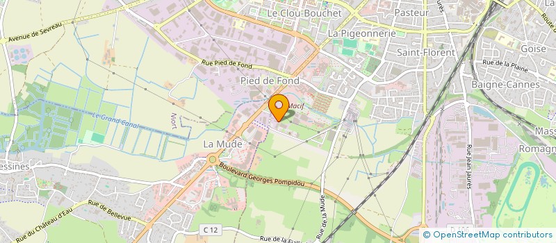 localisation de l'entreprise FL 500 NIORT  NIORT
