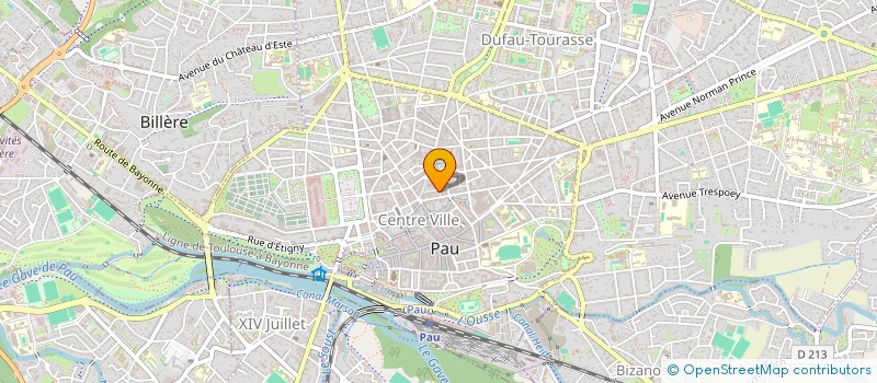 localisation de l'entreprise FL 64 à PAU