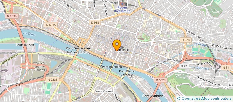 localisation de l'entreprise FL à ROUEN