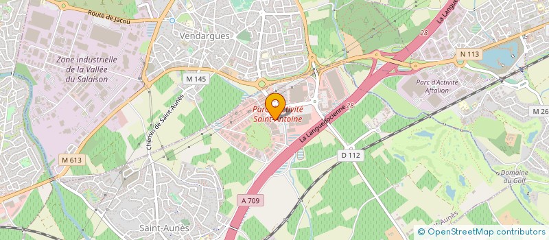 localisation de l'entreprise FL  SAINT-AUNES