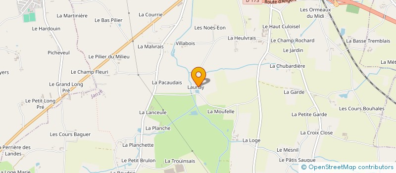localisation de l'entreprise FL à PIRE-CHANCE