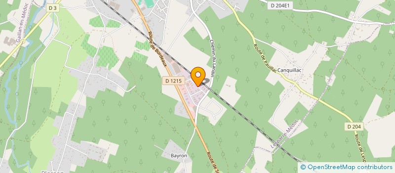 localisation de l'entreprise FL  LESPARRE-MEDOC