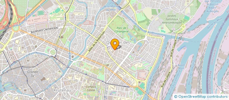 localisation de l'entreprise FL  STRASBOURG