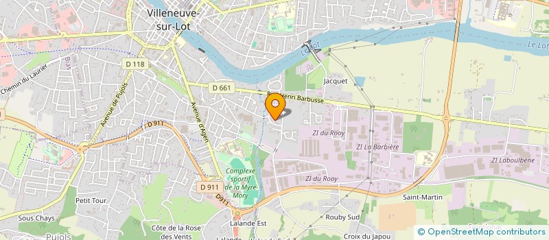 localisation de l'entreprise FL AGENCEMENT à VILLENEUVE-SUR-LOT