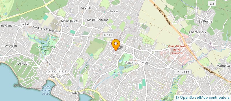 localisation de l'entreprise FL. AGENCEMENT  VAUX-SUR-MER