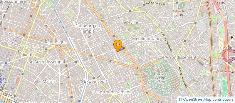 localisation de l'entreprise FL AGENCY  PARIS