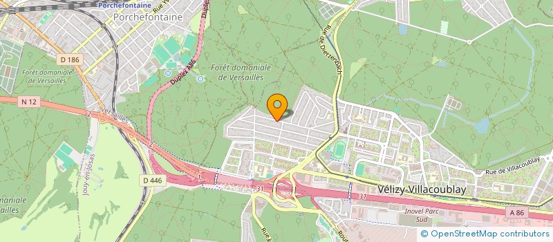 localisation de l'entreprise FL BAT  VELIZY-VILLACOUBLAY