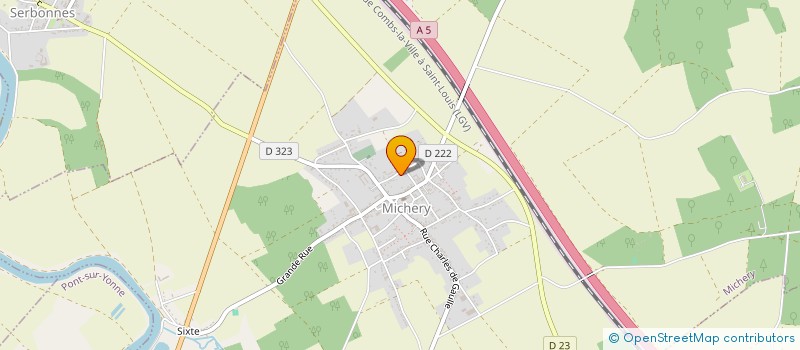 localisation de l'entreprise FL BATIMENT  MICHERY