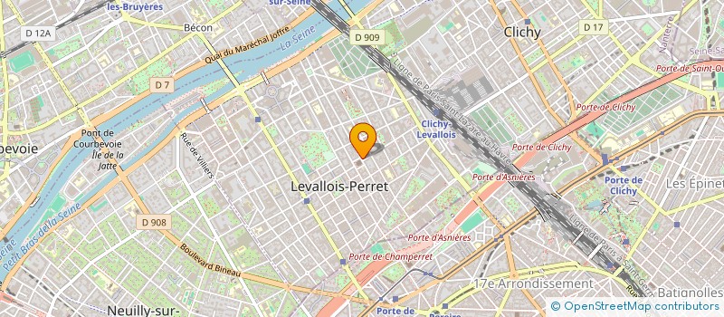 localisation de l'entreprise FL BUSINESS CONSEILS à LEVALLOIS-PERRET