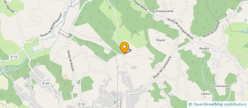 localisation de l'entreprise FL CAPITAL  PRIGONRIEUX