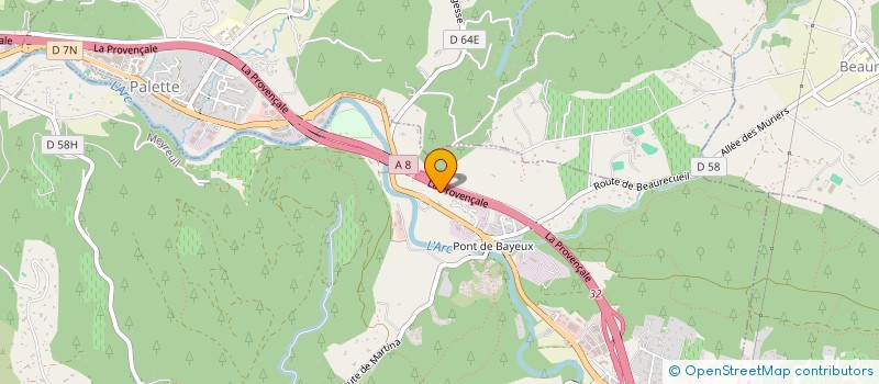 localisation de l'entreprise FL CDC  MEYREUIL