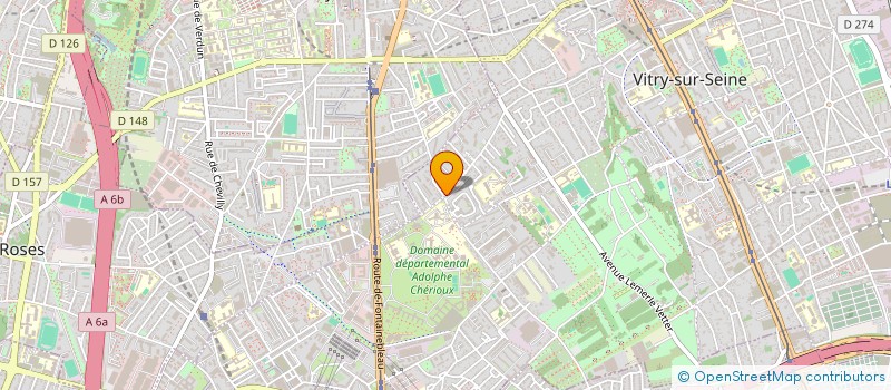 localisation de l'entreprise FL COIFFURE à VITRY-SUR-SEINE