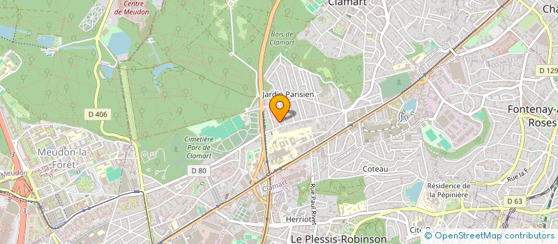 localisation de l'entreprise FL COMMISSARIAT AUX COMPTES à CLAMART