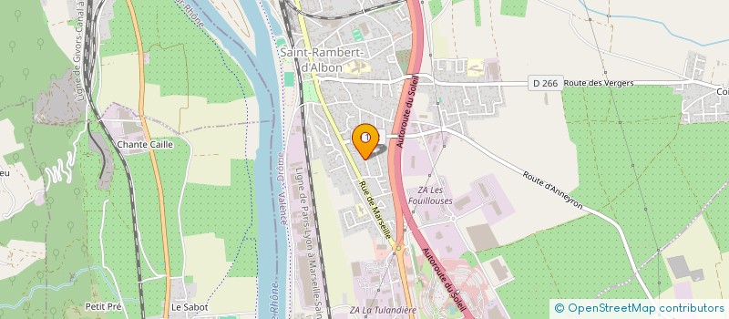 localisation de l'entreprise FL COMPANY  SAINT-RAMBERT-D'ALBON