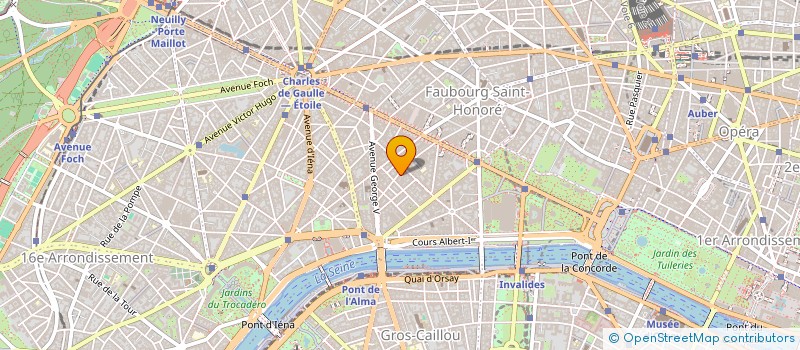 localisation de l'entreprise FL CONSEIL  PARIS