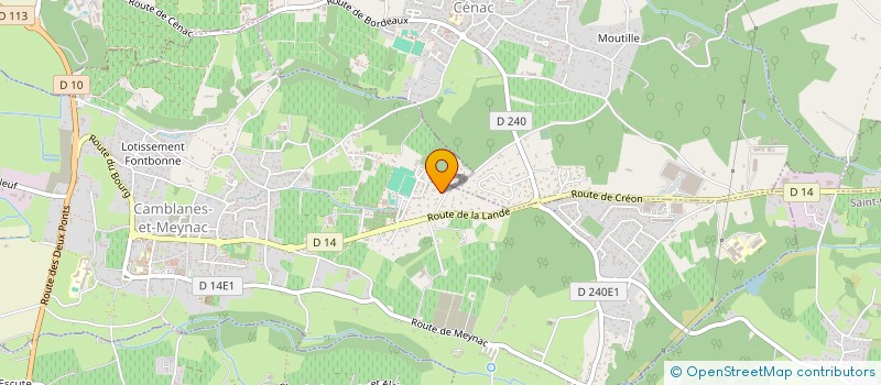 localisation de l'entreprise FL CONSEIL  CAMBLANES-ET-MEYNAC