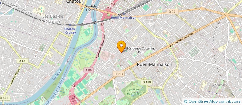 localisation de l'entreprise FL CONSEIL à RUEIL-MALMAISON