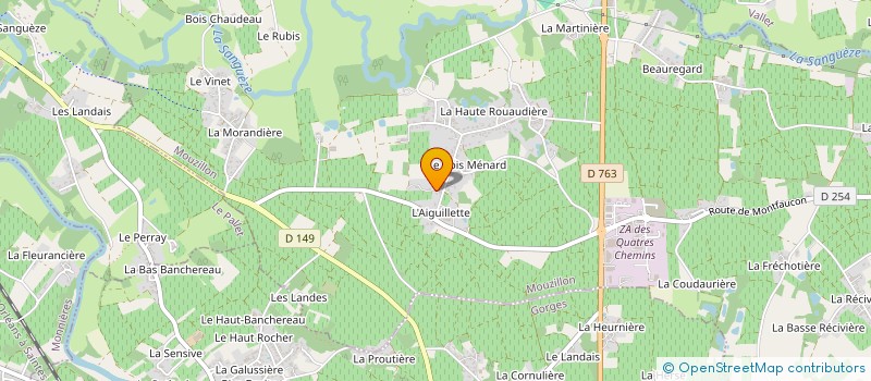 localisation de l'entreprise FL CONSEIL  MOUZILLON