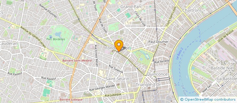 localisation de l'entreprise FL CONSULT  BORDEAUX