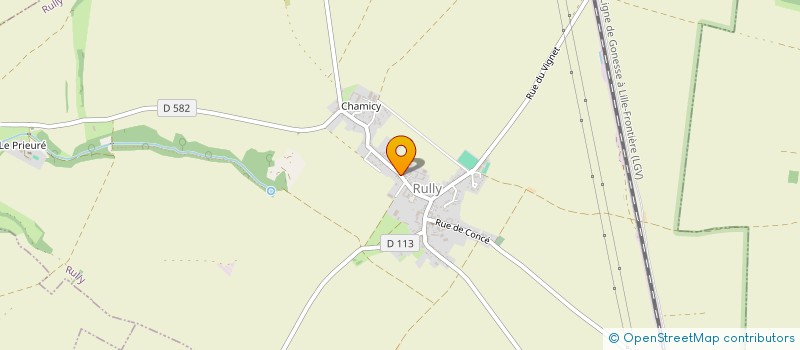 localisation de l'entreprise FL CONSULTANCY  RULLY