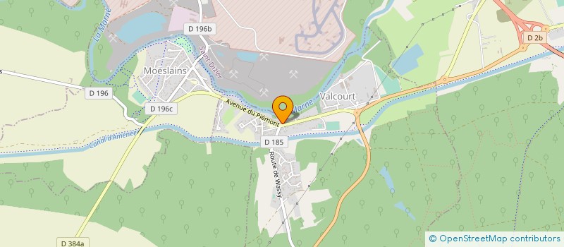 localisation de l'entreprise FL COURTAGE à VALCOURT