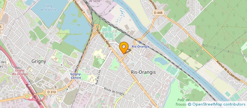 localisation de l'entreprise FL CUIR à RIS-ORANGIS
