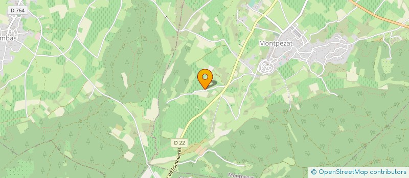 localisation de l'entreprise FL DE FL  MONTPEZAT