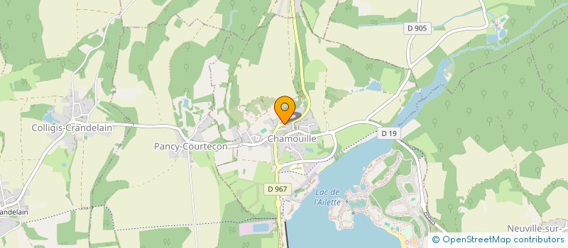localisation de l'entreprise FL DEVELOPPEMENT à CHAMOUILLE