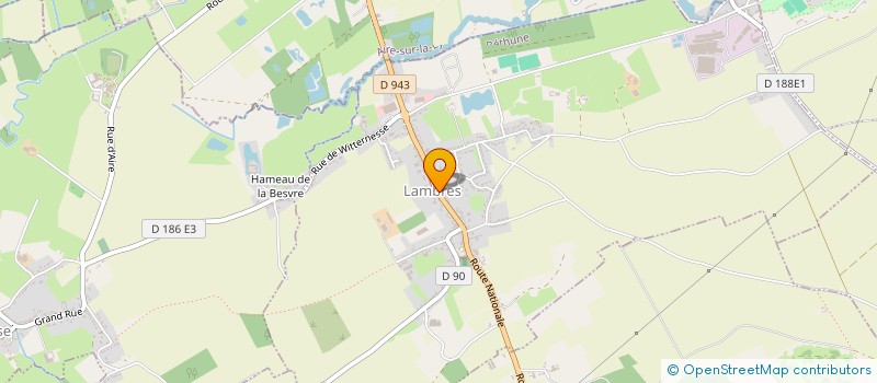 localisation de l'entreprise FL DEVELOPPEMENT  NORRENT-FONTES