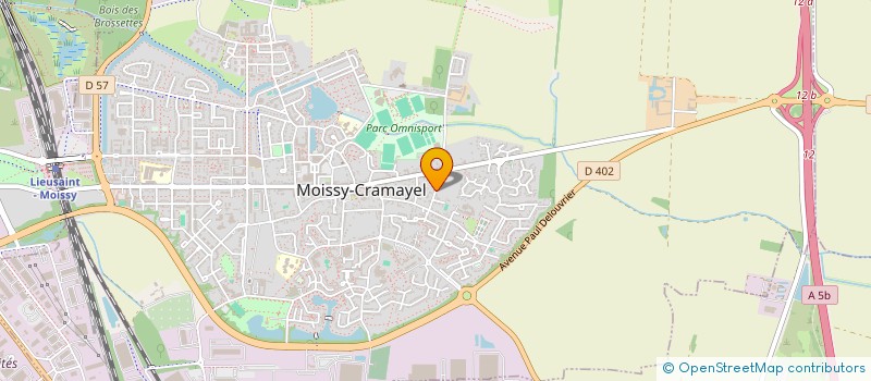 localisation de l'entreprise FL DIGITAL à MOISSY-CRAMAYEL