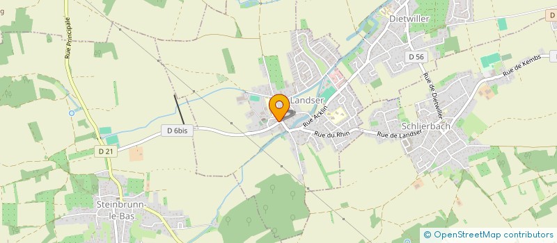 localisation de l'entreprise FL-DISTRIBUTION  LANDSER