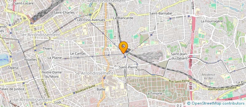 localisation de l'entreprise FL DISTRIBUTION à MARSEILLE