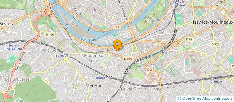 localisation de l'entreprise FL-DISTRIBUTION à ISSY-LES-MOULINEAUX