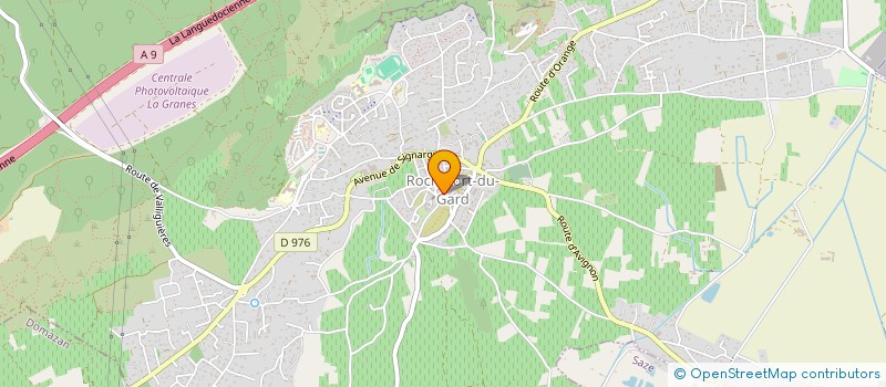 localisation de l'entreprise FL'EAU à ROCHEFORT-DU-GARD
