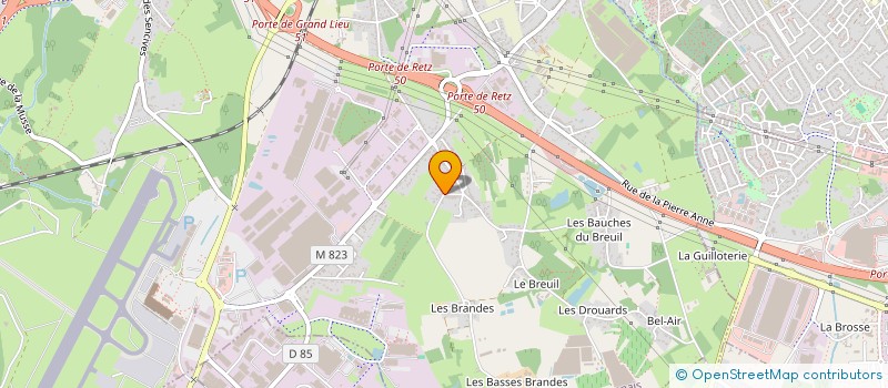 localisation de l'entreprise FL'EAU RENOV à BOUGUENAIS