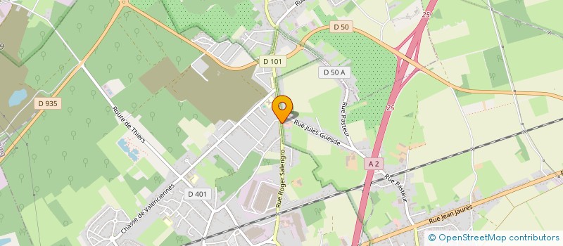 localisation de l'entreprise FL ENGINEERING à QUAROUBLE