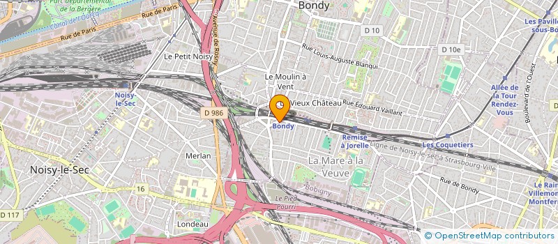 localisation de l'entreprise FL EXPO  BONDY