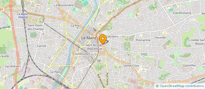 localisation de l'entreprise FL FINANCE CONSEIL à LE MANS