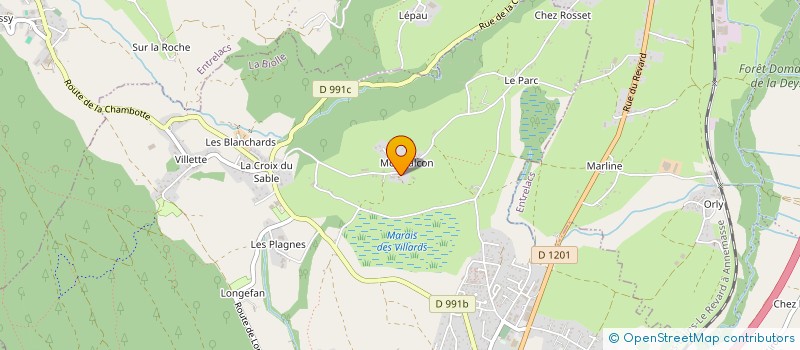 localisation de l'entreprise FL GESTION  GRESY-SUR-AIX