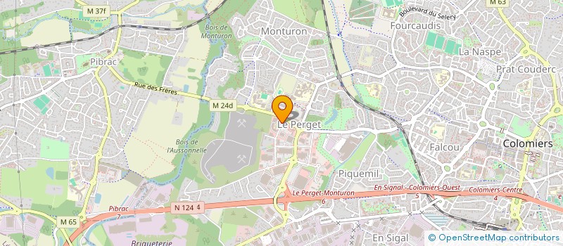 localisation de l'entreprise FL GROUPE à COLOMIERS