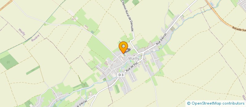 localisation de l'entreprise FL HABITATION  WAILLY