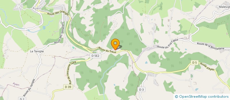 localisation de l'entreprise FL HOLDING  PERPEZAC-LE-BLANC