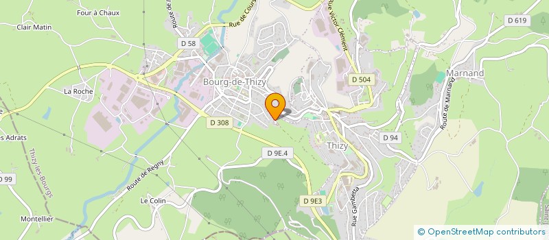 localisation de l'entreprise FL IMMO  COURS