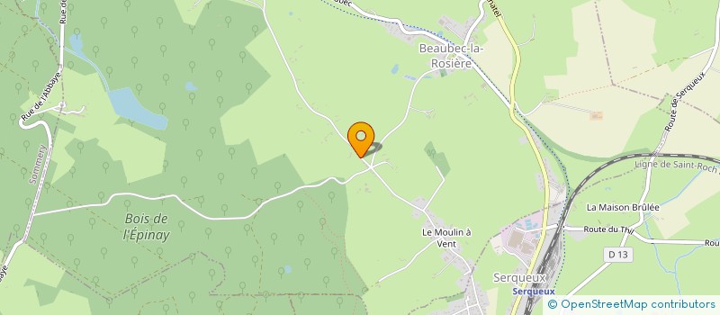 localisation de l'entreprise FL IMMO  BEAUBEC-LA-ROSIERE