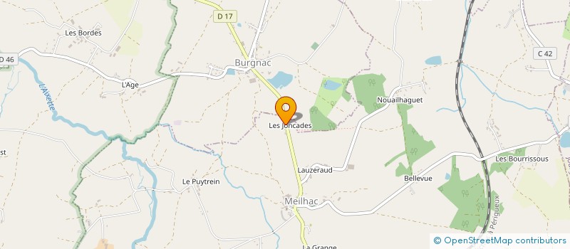 localisation de l'entreprise FL'IMMO  MEILHAC