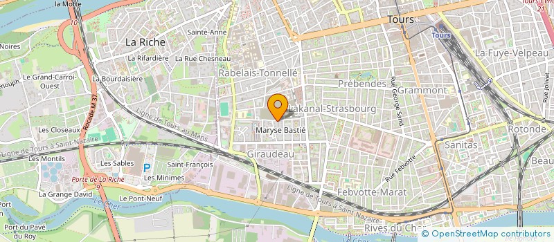 localisation de l'entreprise FL IMMO  TOURS