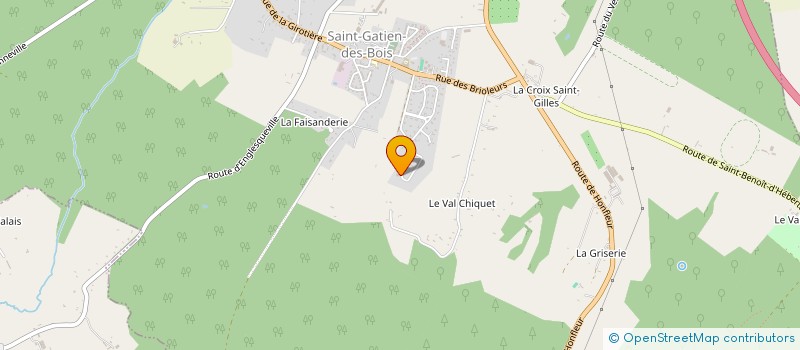 localisation de l'entreprise FL IMMO  SAINT-GATIEN-DES-BOIS