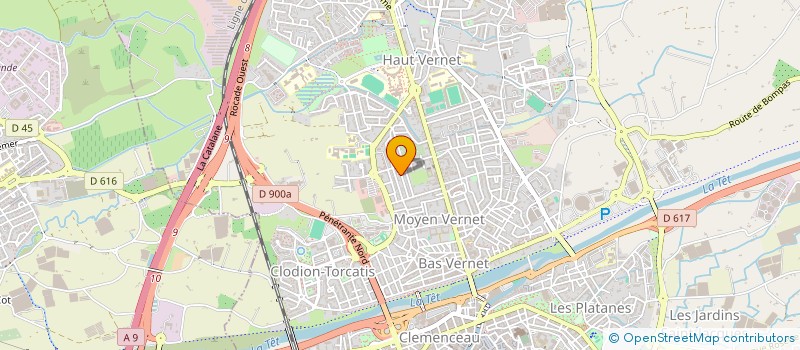 localisation de l'entreprise FL IMMO  PERPIGNAN